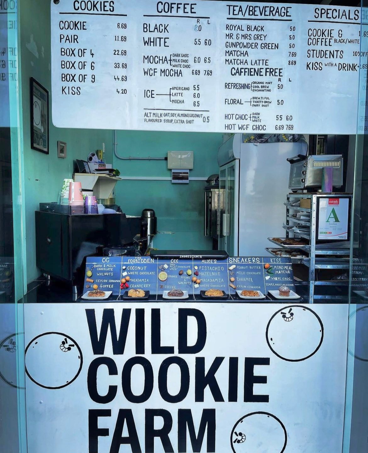 Wild Cookie Farm front door